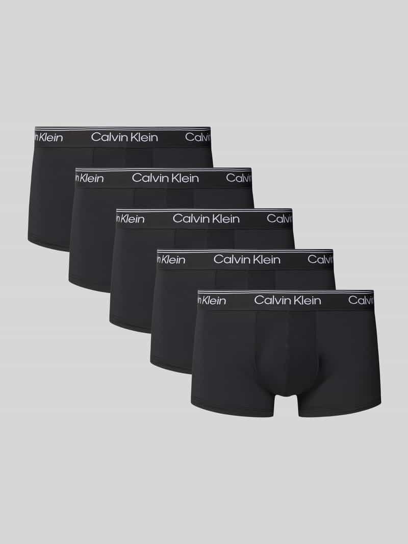 Calvin Klein Underwear Boxershort met elastische band met logo in een set van 5 stuks