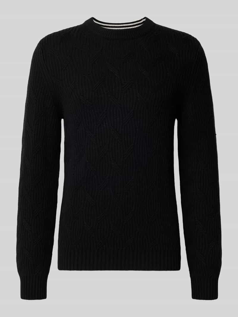 Christian Berg Men Gebreide pullover met kasjmier