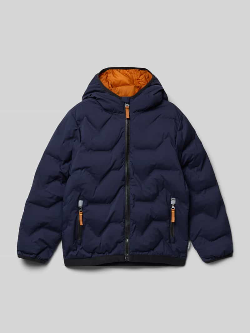 Killtec Gewatteerd regular fit jack met capuchon