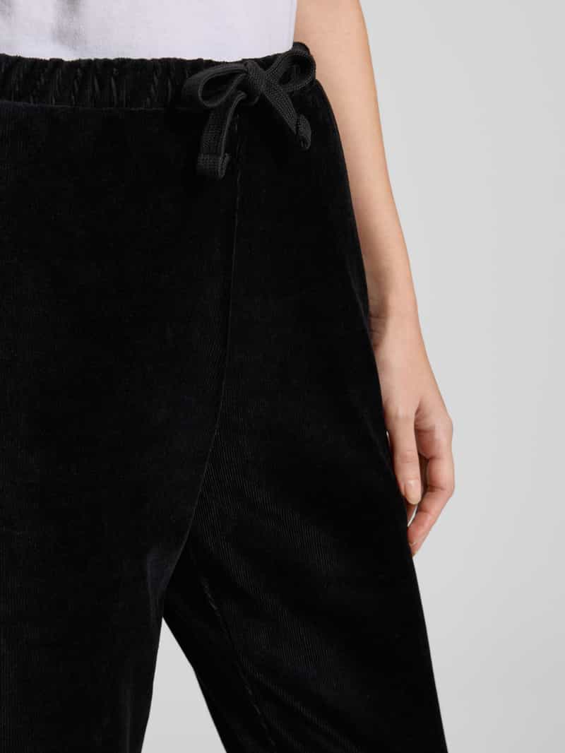Jake*s Casual Stoffen broek met elastische band