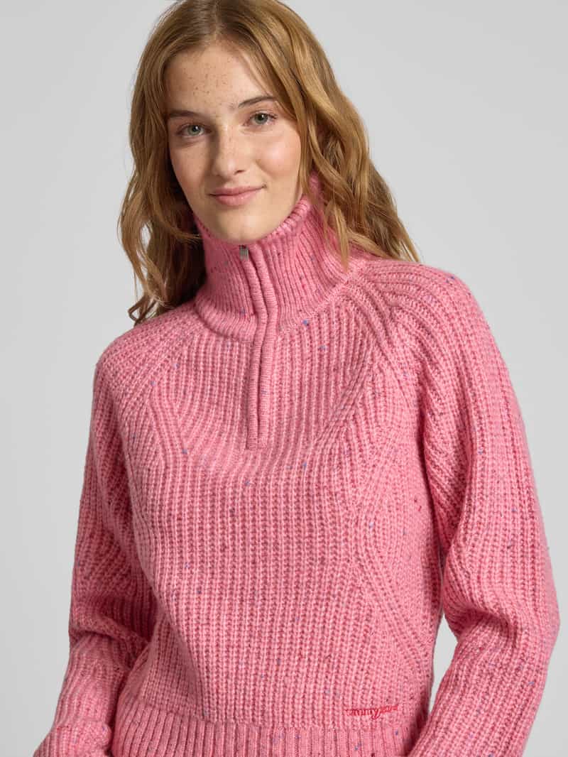 Tommy Jeans Regular fit schipperstrui met wol model 'NEP'