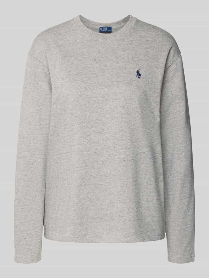 Polo Ralph Lauren Shirt met lange mouwen en labelstitching