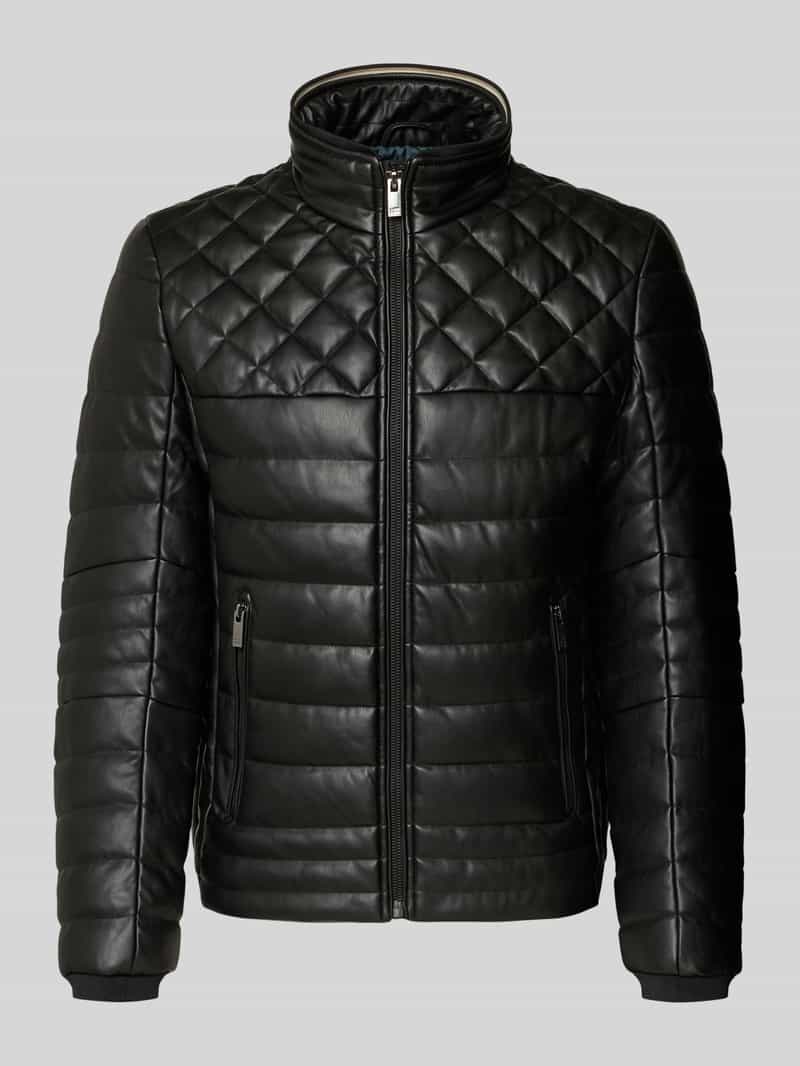 Christian Berg Men regular fit jack in doorgestikt design