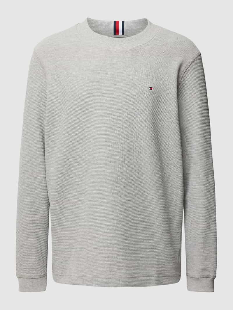 Tommy Hilfiger Sweatshirt met structuurmotief