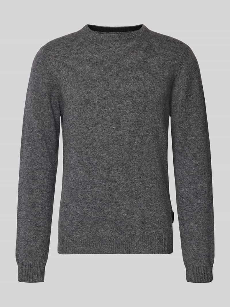 casual friday Gebreide pullover van wolmix model 'KARL'