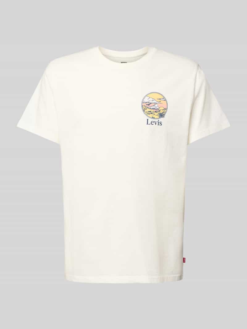 Levi's Relaxed fit T-shirt met ronde hals