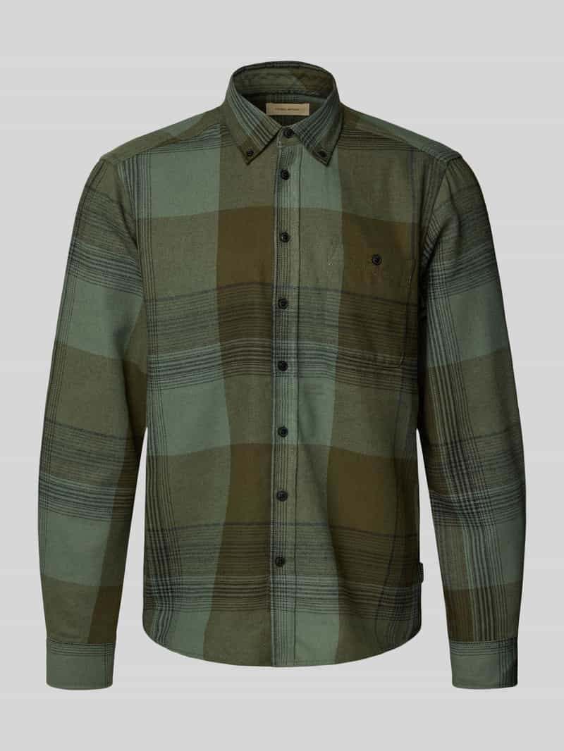 Blend Regular fit vrijetijdsoverhemd met button-downkraag model 'Dac
