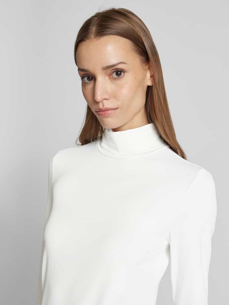 Christian Berg Woman Slim fit shirt met lange mouwen en col