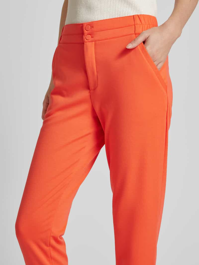 FREE QUENT Regular fit stoffen broek met elastische band model 'NANNI'