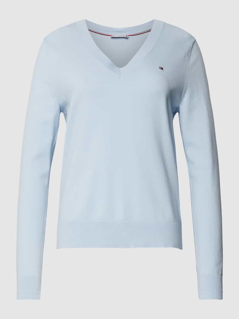 Tommy Hilfiger Gebreide pullover met V-hals