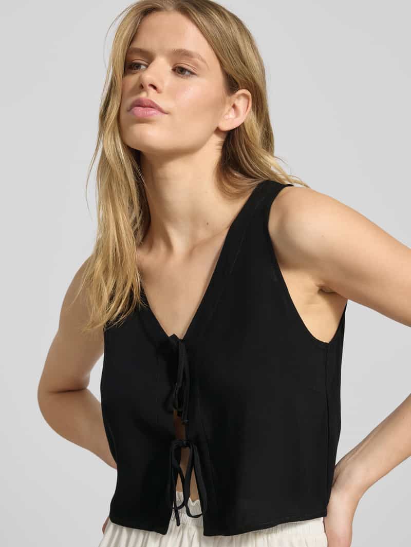 Only Relaxed fit blousetop van pure viscose model 'NOVA LIFE'