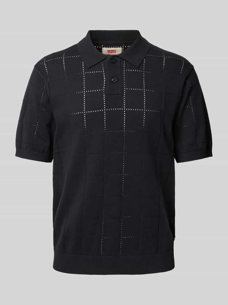 Levi's Poloshirt met ribboorden