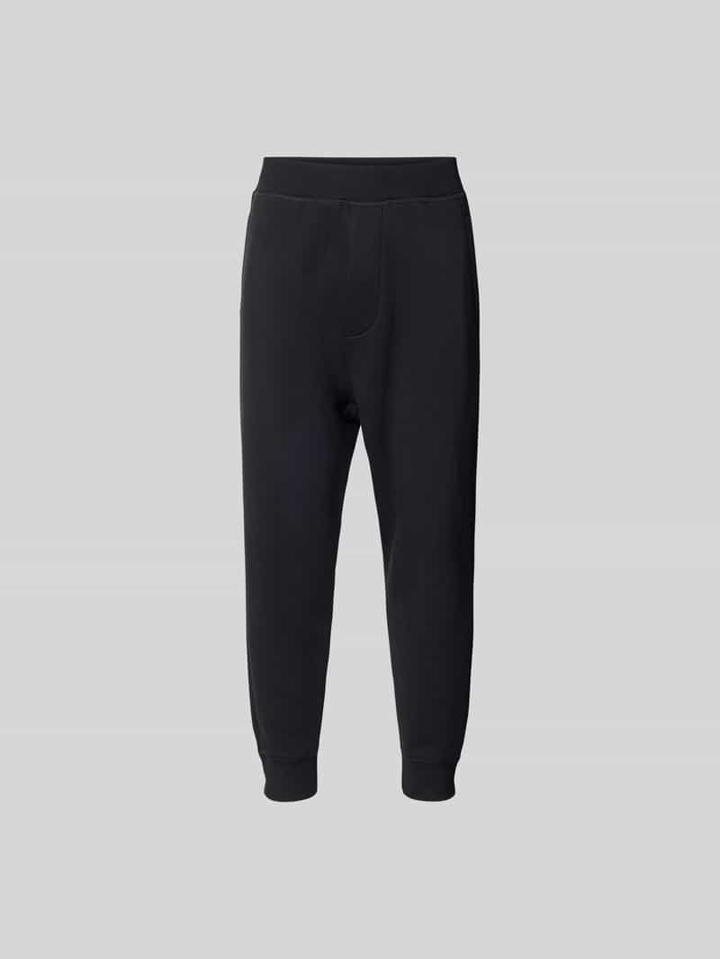 Stoffen broek met ribboorden
