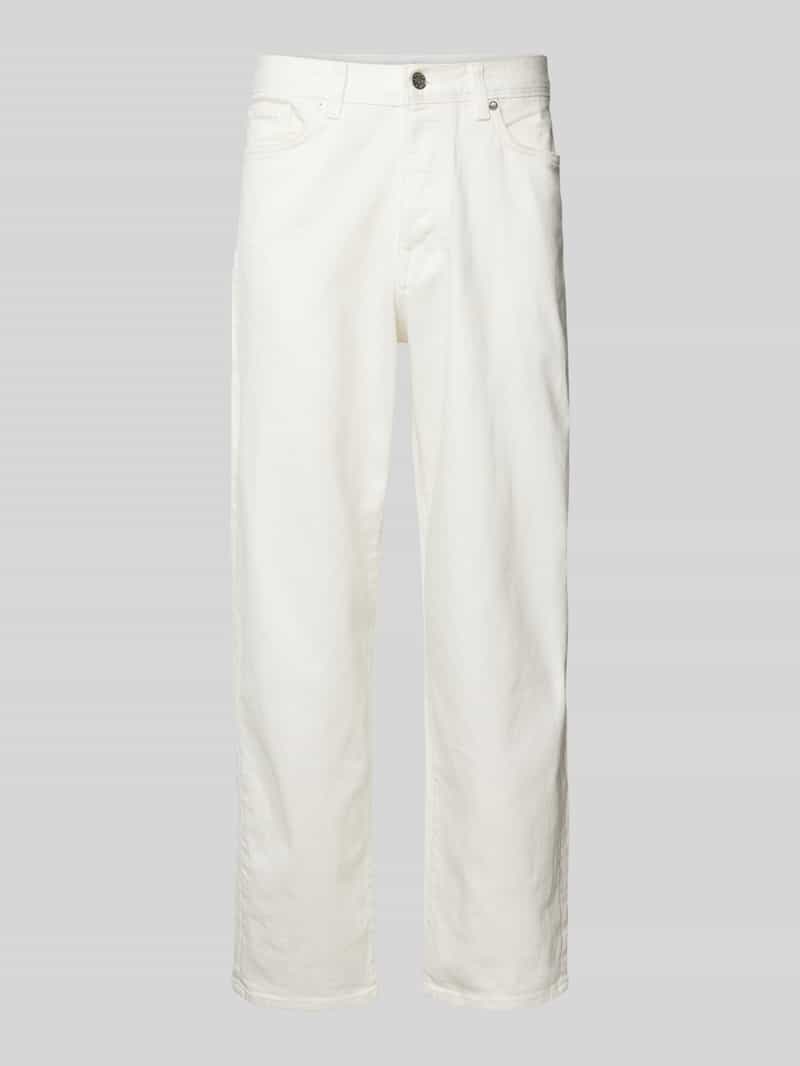 Selected Homme Loose fit jeans van biologische katoenmix in 5-pocketmodel
