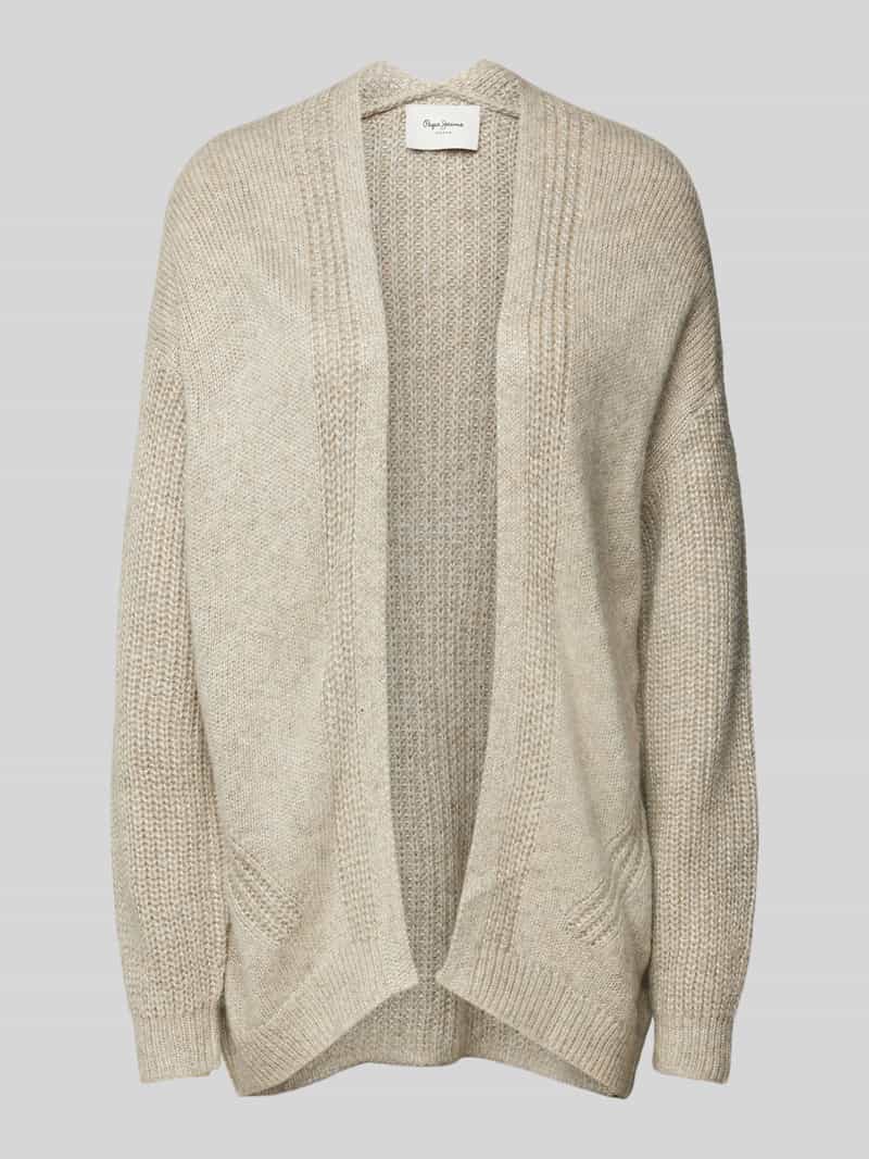 Pepe Jeans Oversized lang cardigan in gebreide look model 'NICA'
