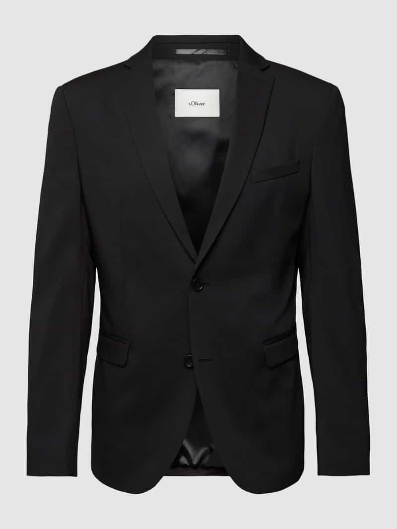 s.Oliver BLACK LABEL Colbert met klepzakken model 'Opure'