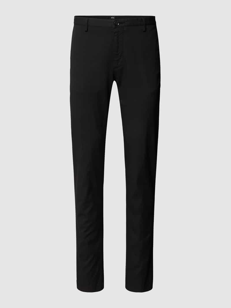 Boss Slim fit chino met stretch model 'Rice'
