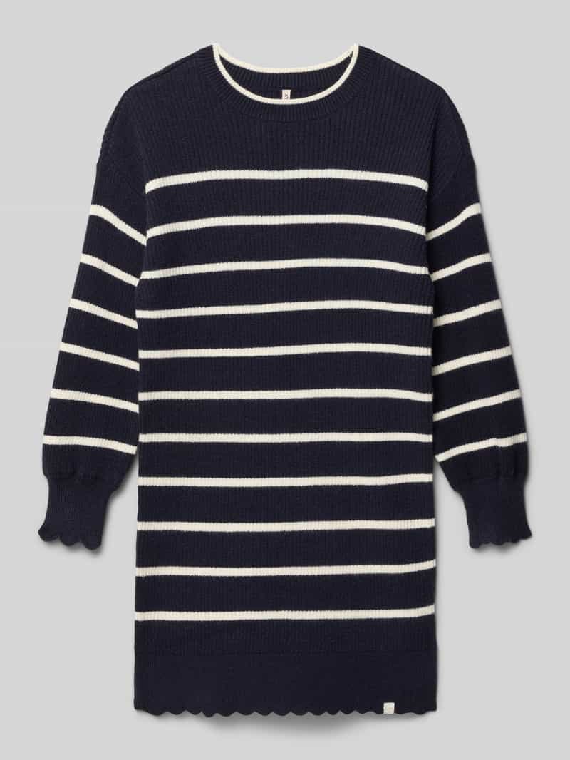 Only Regular fit gebreide jurk van viscosemix model 'IBI'