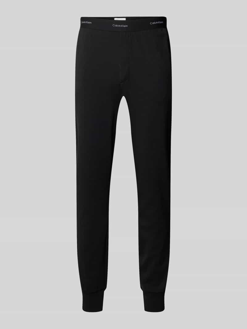 Calvin Klein Underwear Regular fit sweatpants met elastische pijpboorden