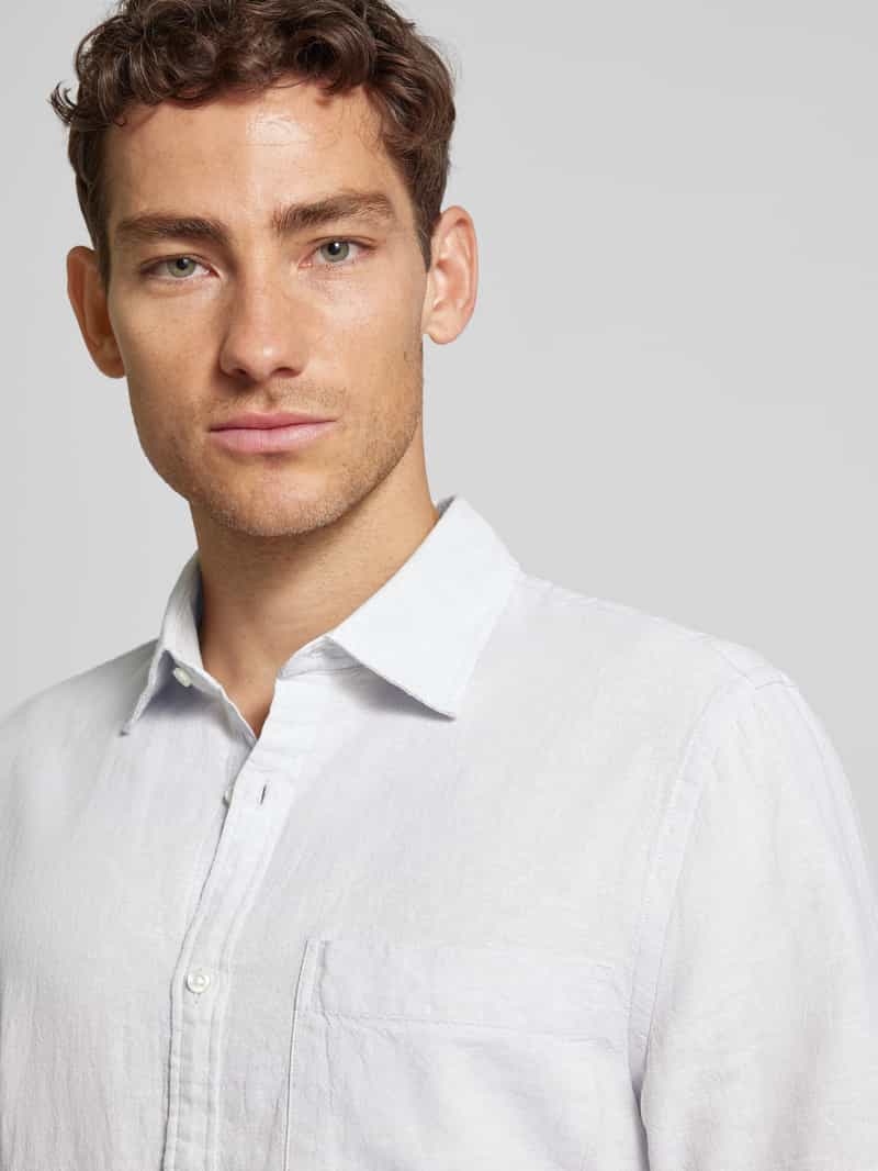 MCNEAL Regular fit vrijetijdsoverhemd met borstzak