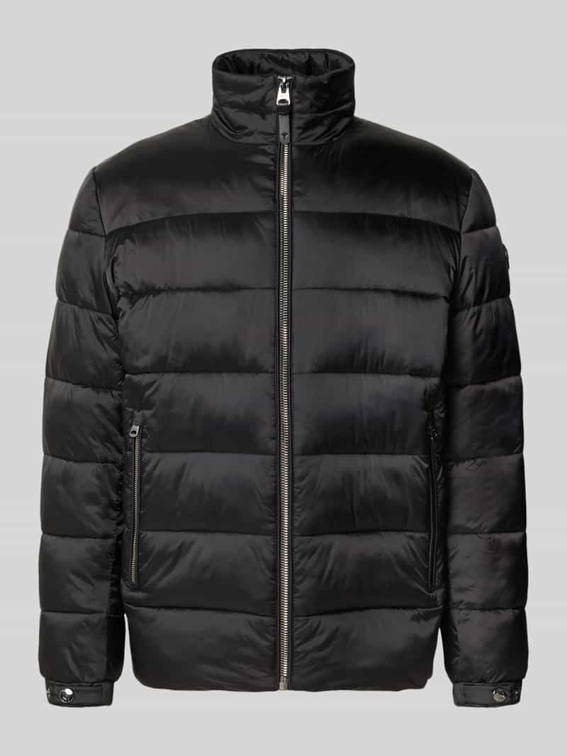JOOP! COLLECTION Regular fit gewatteerd jack met opstaande kraag