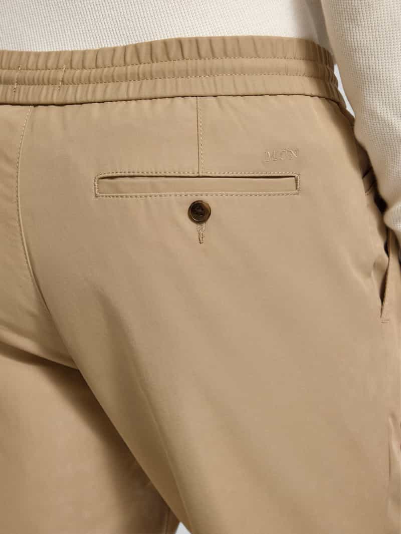 MCNEAL Regular fit stoffen broek met achterzakken