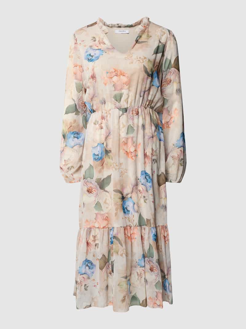 ZABAIONE Midi-jurk in laagjeslook
