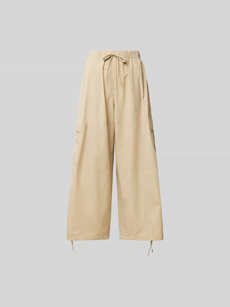 Stoffen broek met elastische band