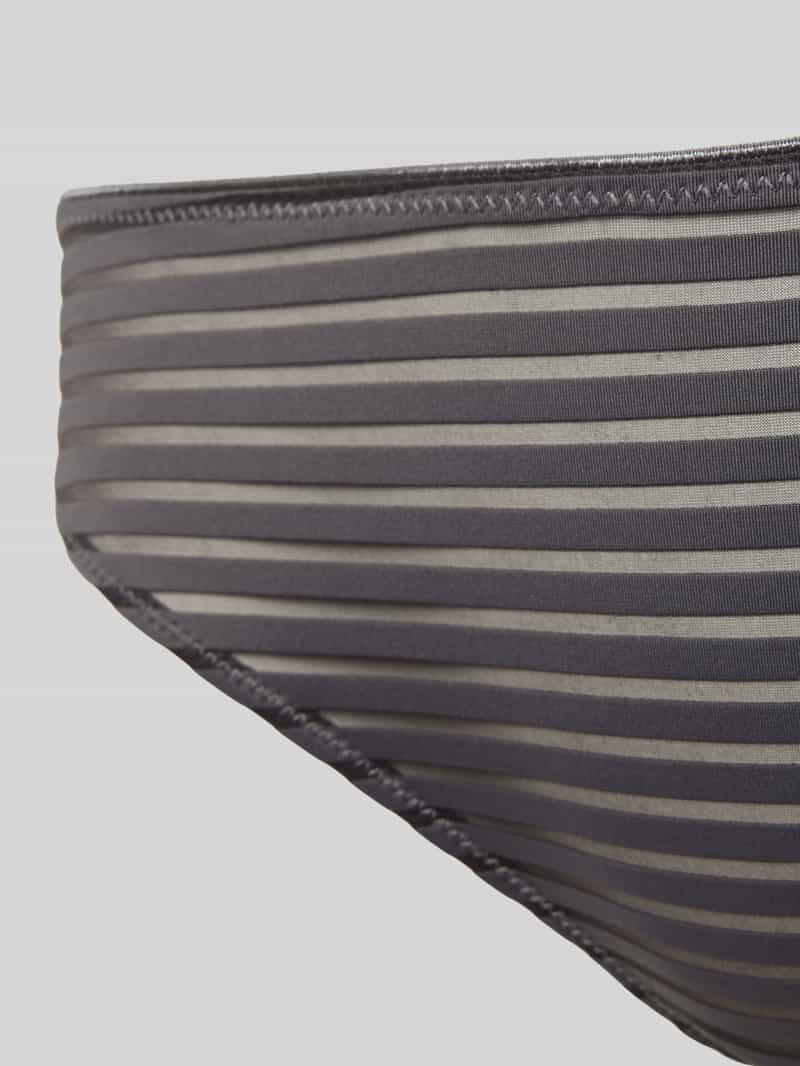 Marc O'Polo Slip met semi-transparant streepmotief