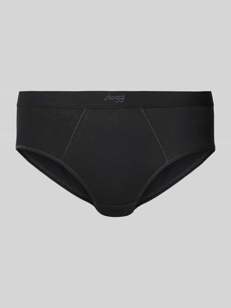 Sloggi Slip met labelprint in een set van 2 stuks model 'FREE'