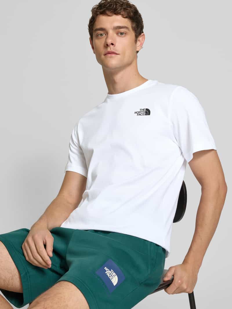 The North Face T-shirt met labelprint