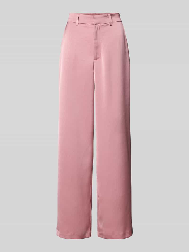 NEO NOIR Broek met wijde pijpen en steekzakken model 'Emmett'