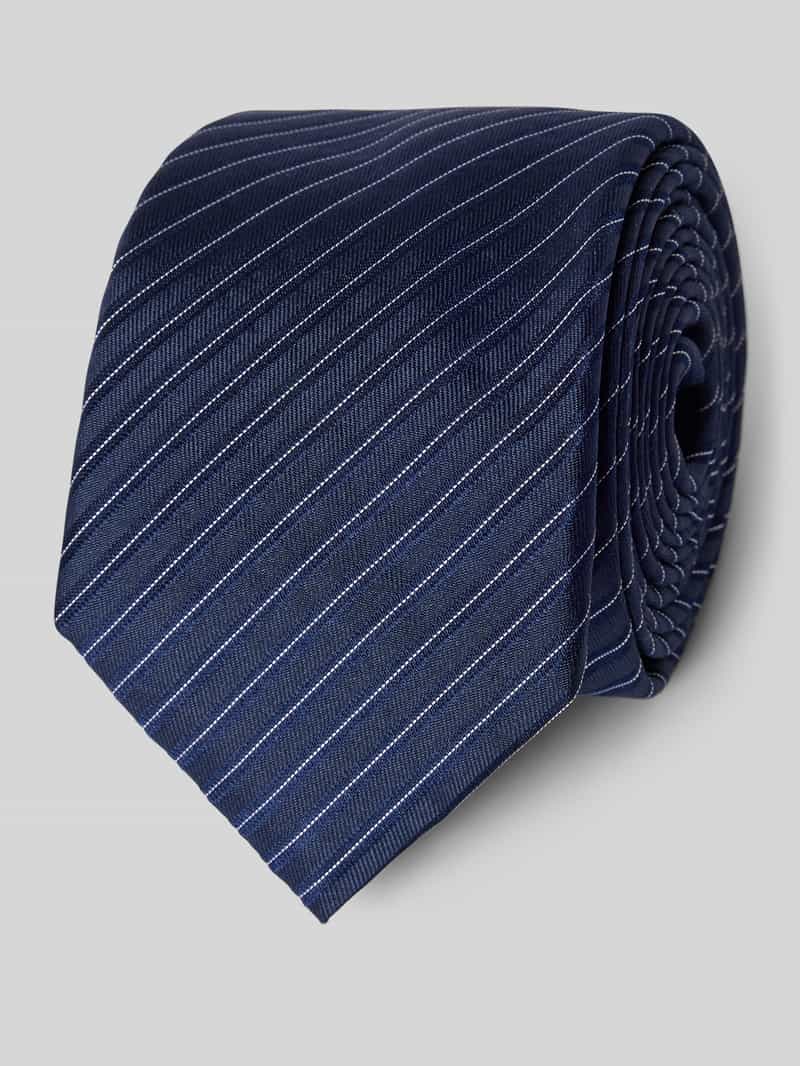 CK Calvin Klein Slim fit zijden stropdas met structuurmotief