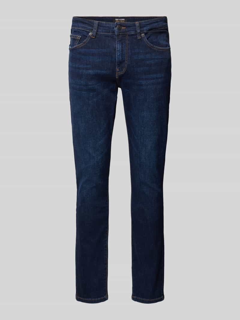 Regular fit jeans in 5-pocketmodel, model 'LOOM'