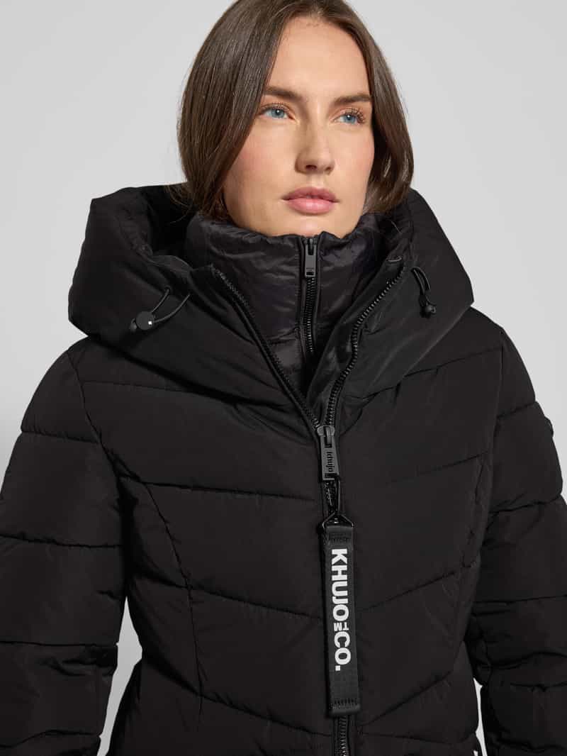 khujo Gewatteerd jack met capuchon