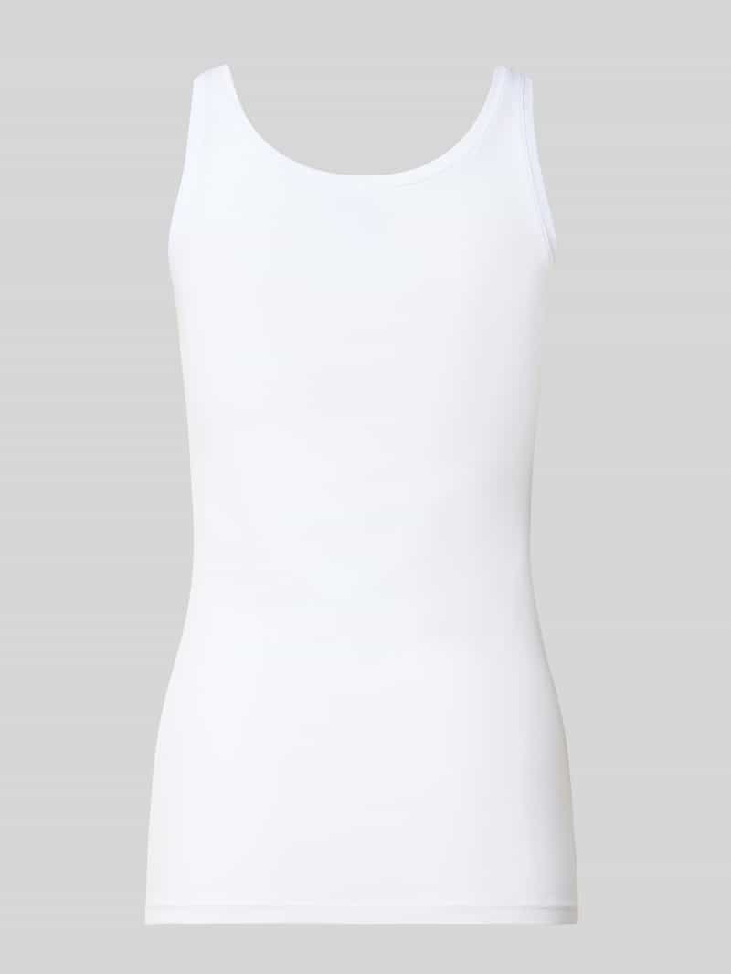 SKINY Slim fit tanktop van katoenmix