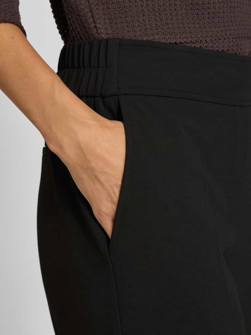 Opus Stoffen broek met elastische band