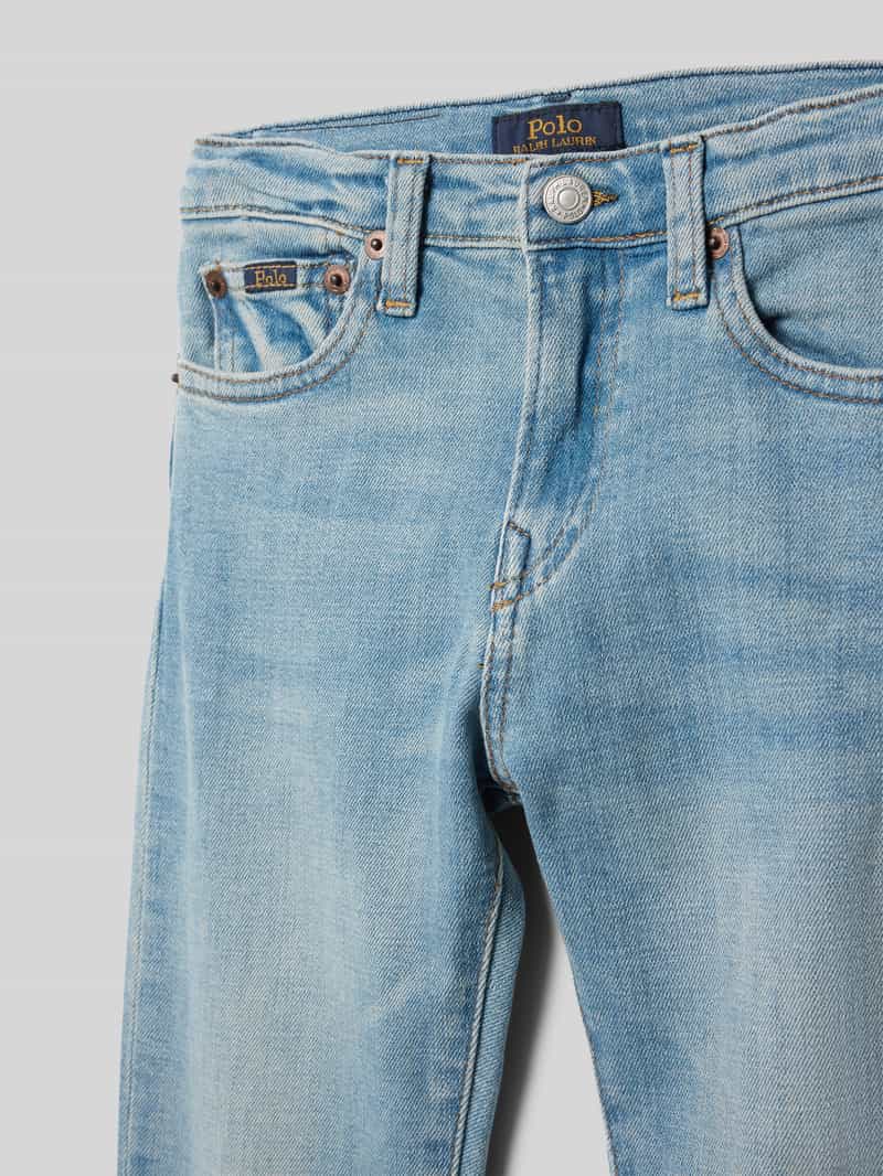 Polo Ralph Lauren Kids Regular fit jeans met labeldetail model 'SULLIVAN'