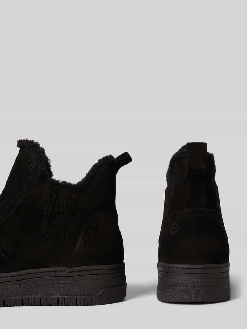 tamaris Chelsea boots van echt leer