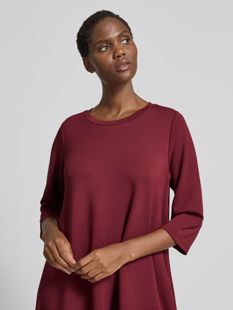 Soyaconcept Knielange jurk met ronde hals model 'BANU'