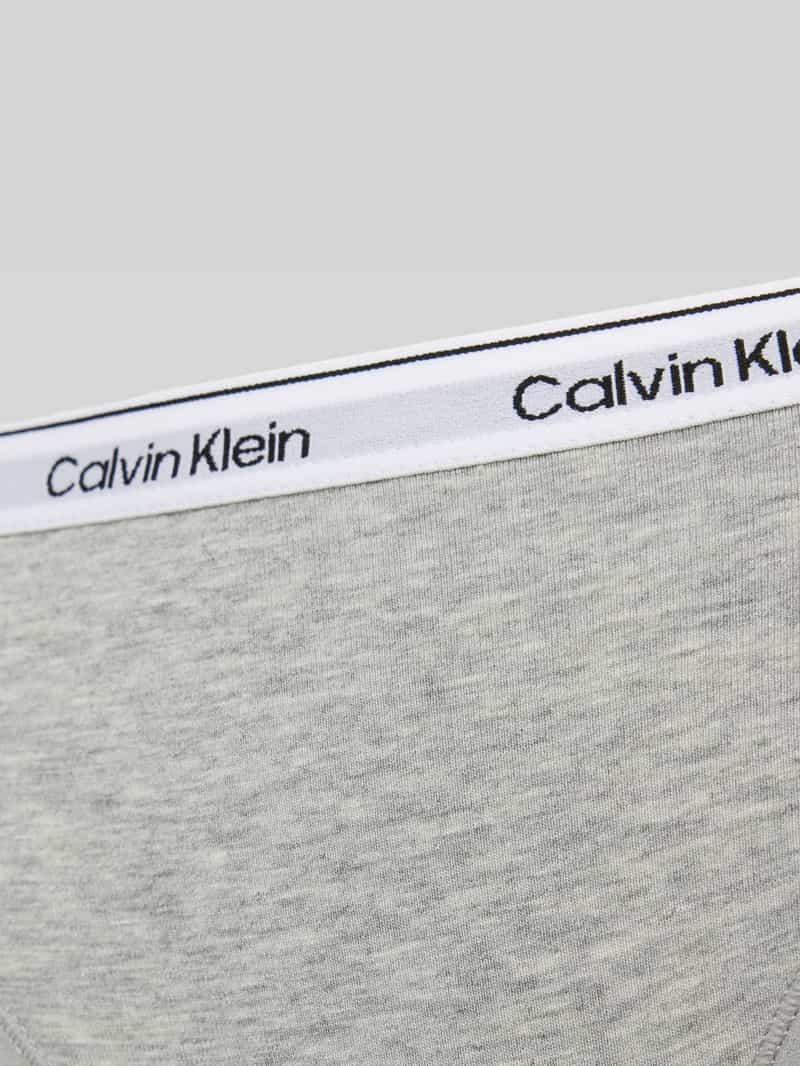 Calvin Klein Underwear Slip met elastische band met label in een set van 5 stuks