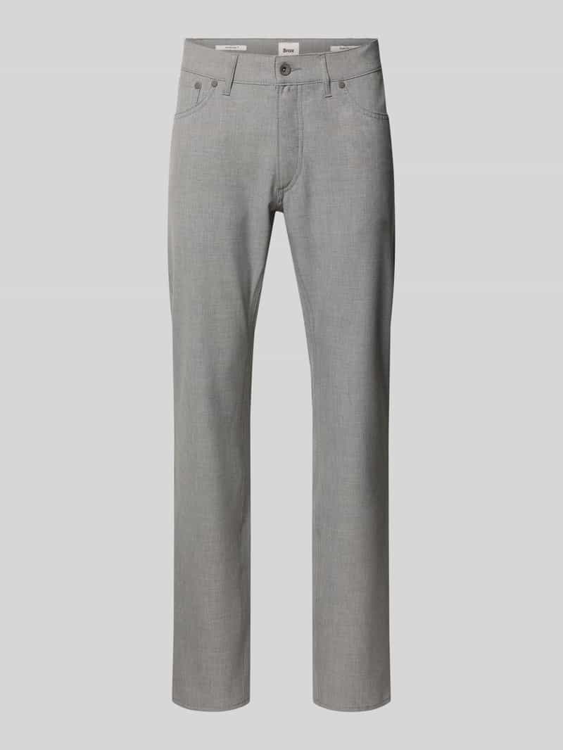 BRAX Straight fit stoffen broek met 5-pocketmodel