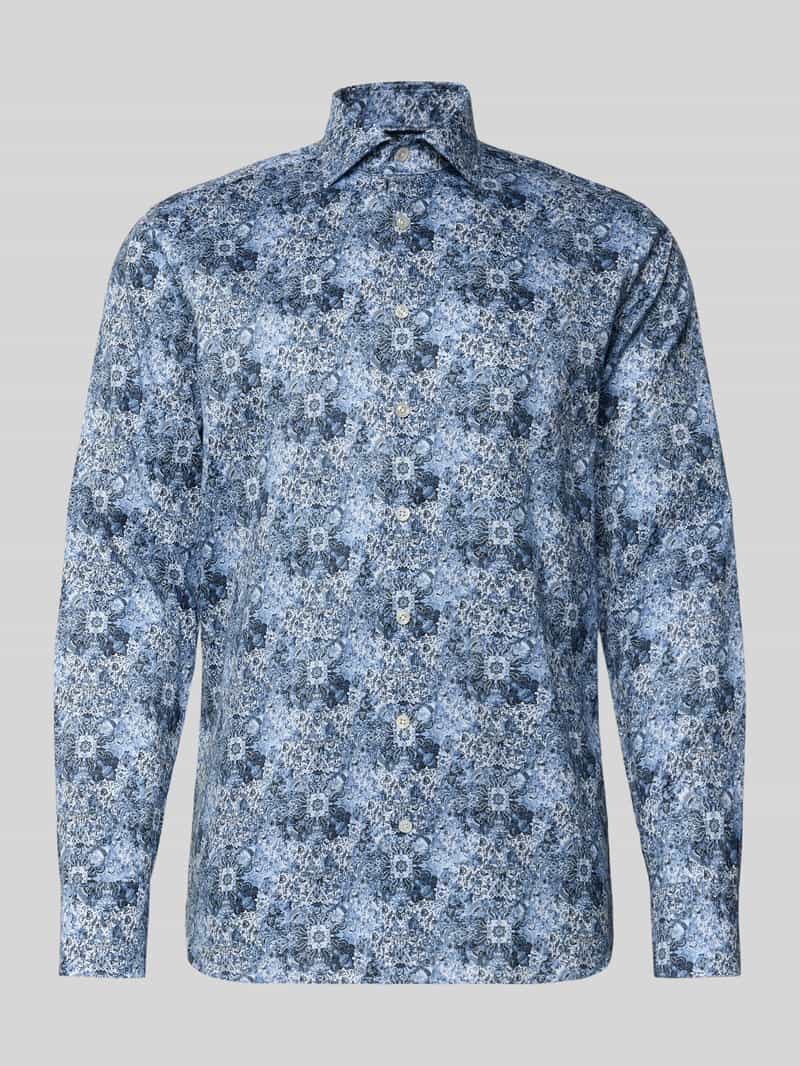 OLYMP SIGNATURE SLIM FIT Slim fit zakelijk overhemd met kentkraag model 'Savio'