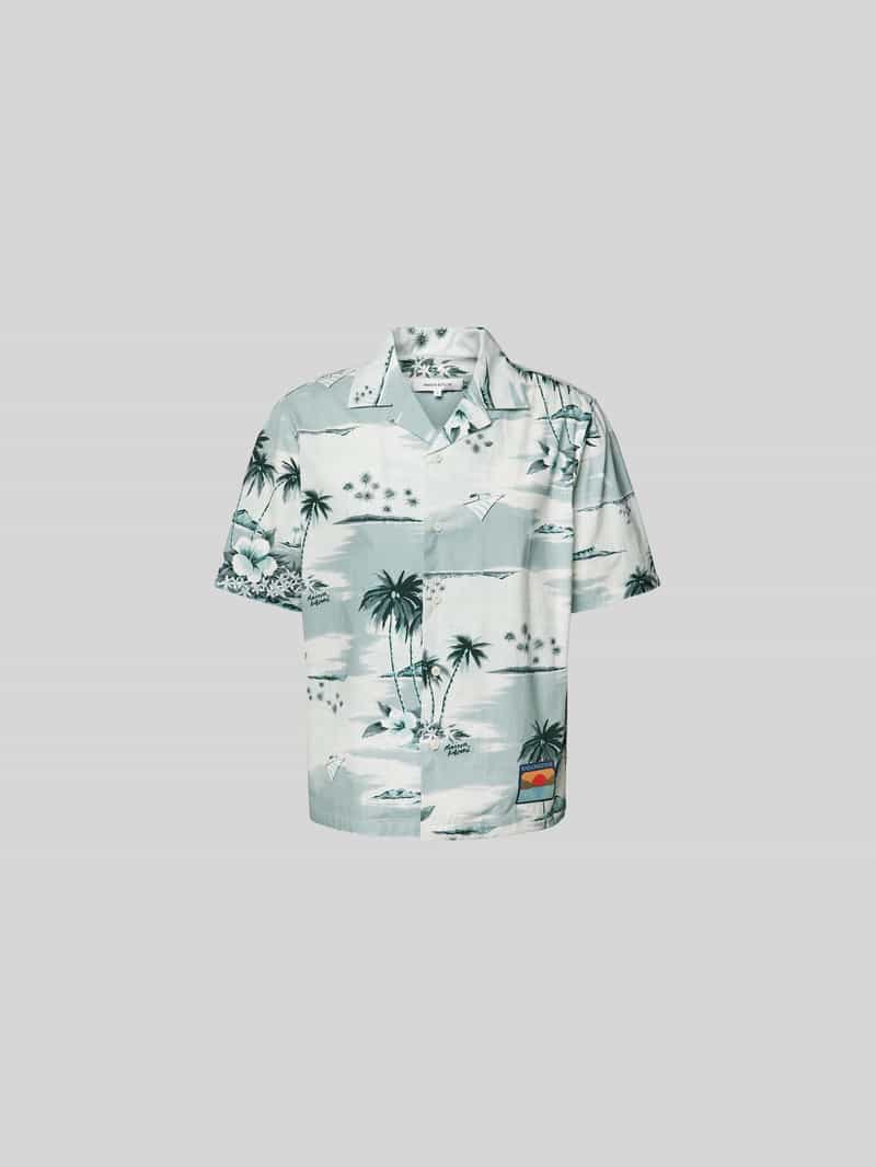 Vrijetijdsoverhemd met all-over print