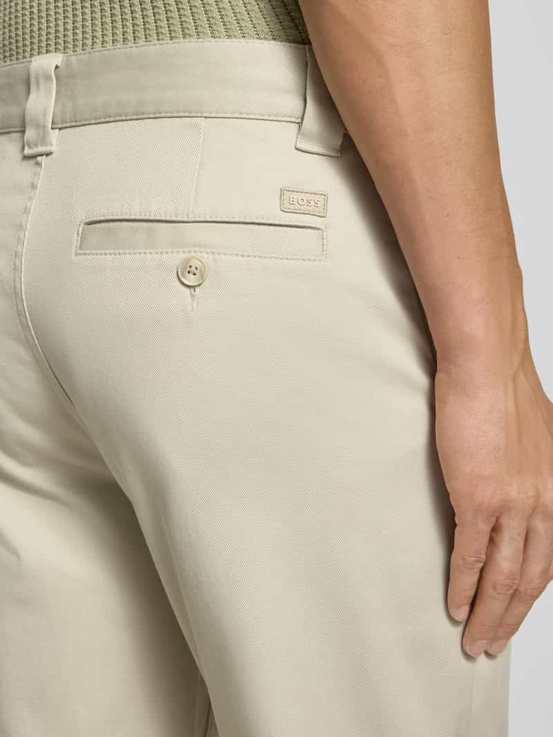 Boss Orange Straight leg chino van katoenmix