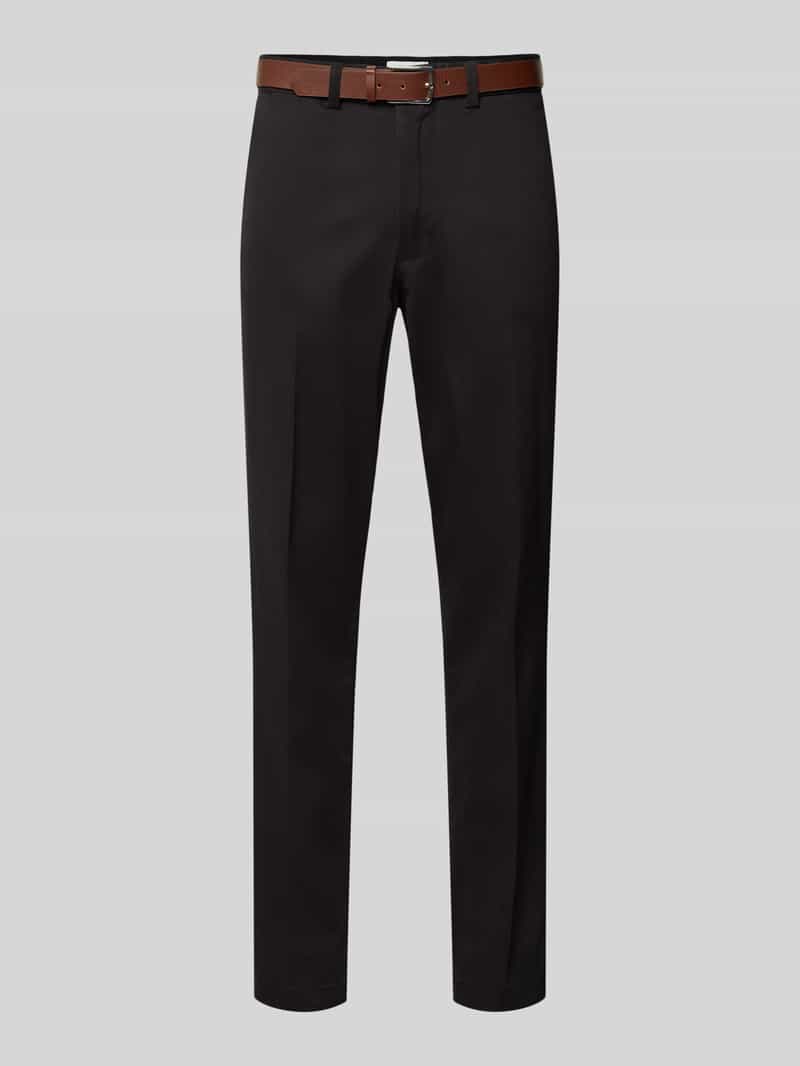 jack & jones Regular fit chino met riem model 'OLLIE'