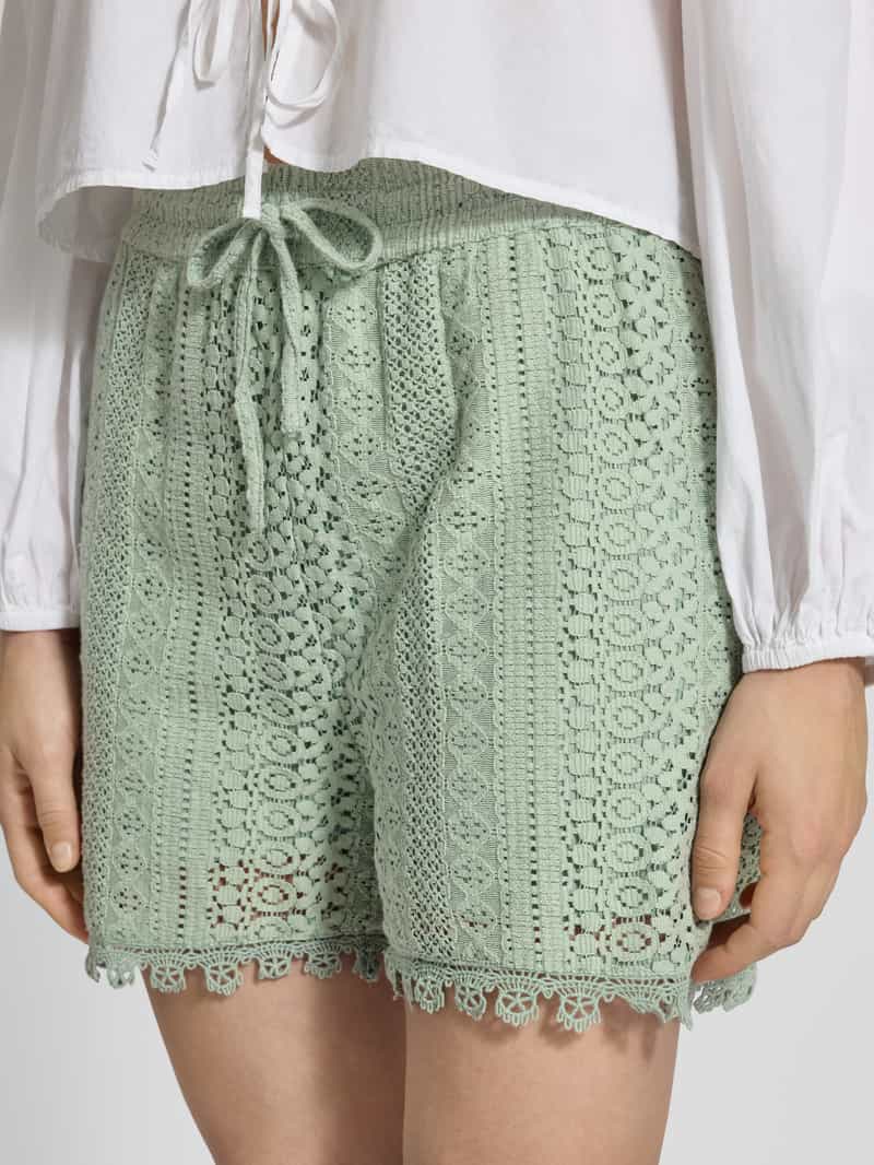 Only Relaxed fit korte broek van katoenmix model 'HELENA'