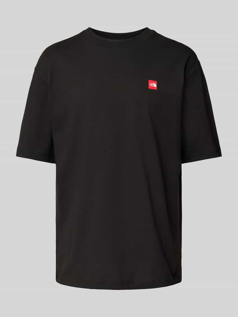 The North Face Oversized T-shirt van pure wol met labelprint