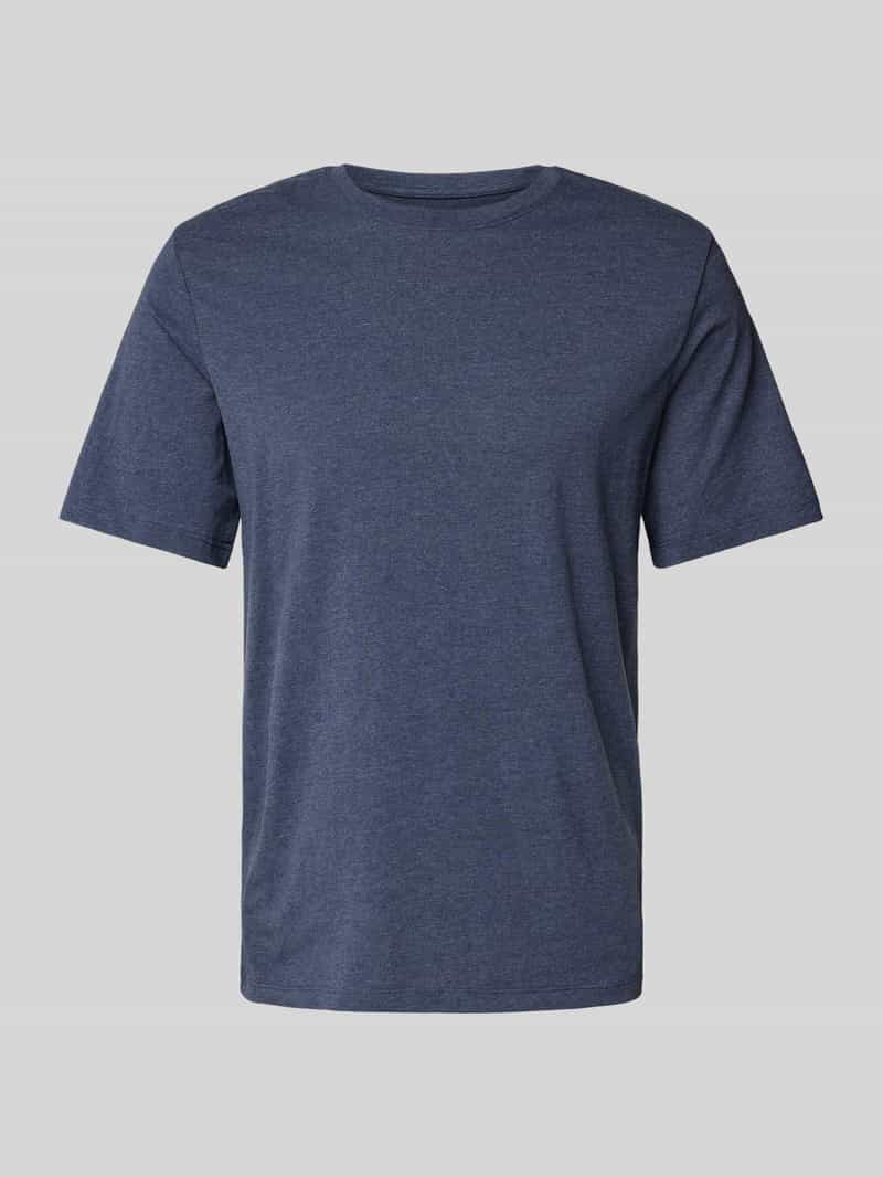 Jack & jones T-shirt met geribde ronde hals