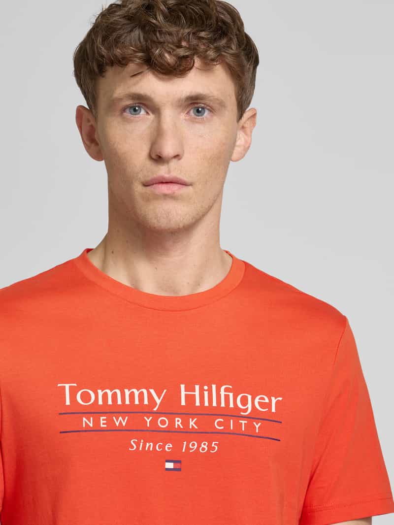 Tommy Hilfiger T-shirt met labelprint